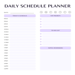 Daily Planner 4