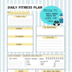 Fitness Planner