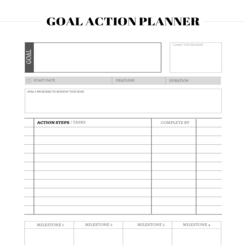 Goal Planner 1