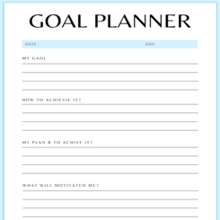 Goal Planner 2