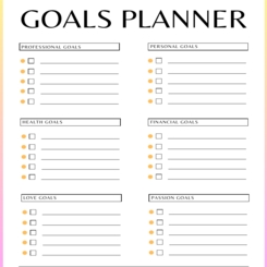Goal Planner 3